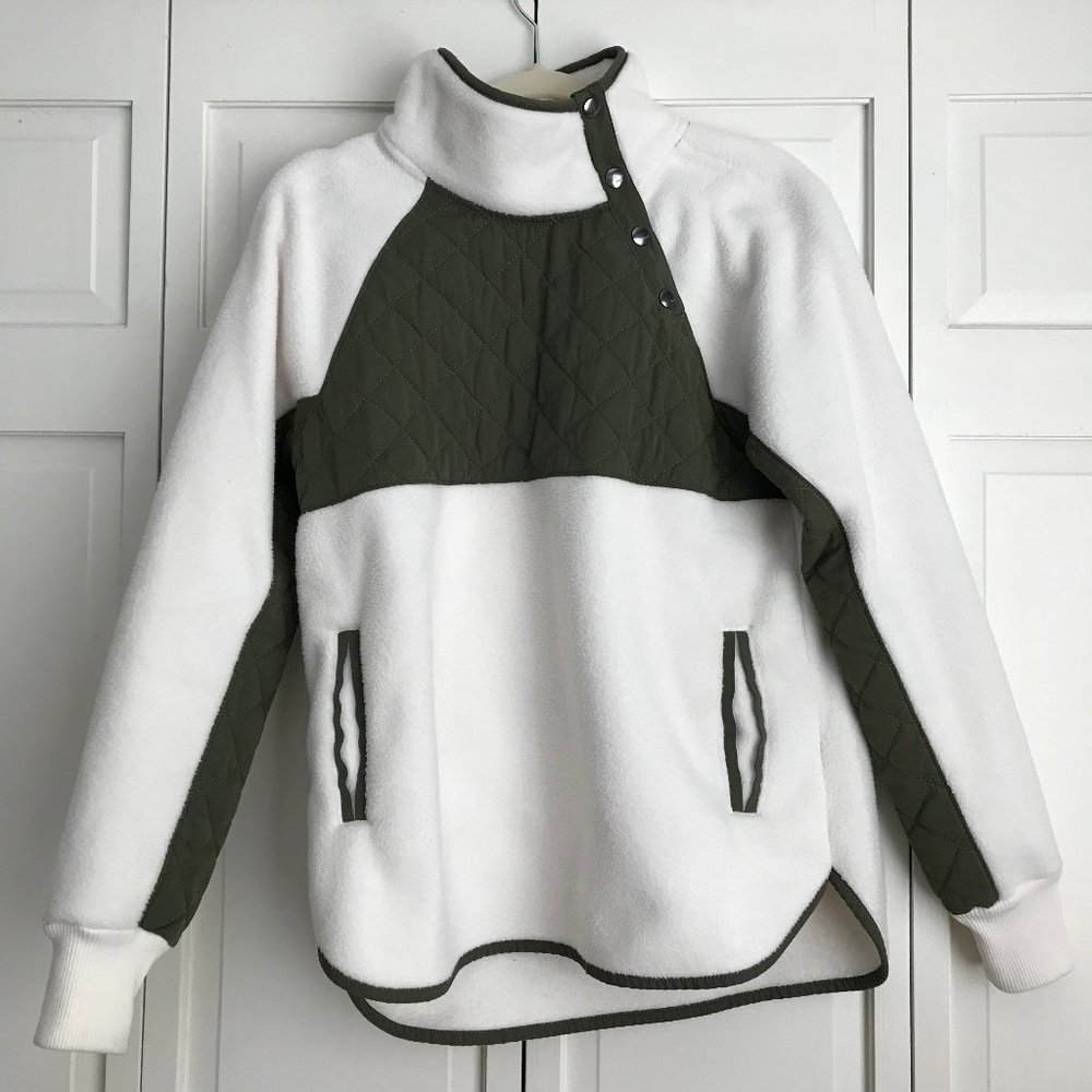 Abercrombie & Fitch | Asymmetrical Snap Up…